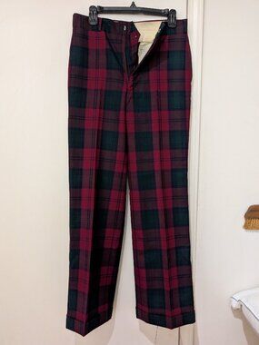 "2nd Ave" Vintage Plaid Pants